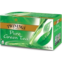 Tee Twinings Pure Green pussi /25 pss ltk - luonnollinen antioksidanttien lähde