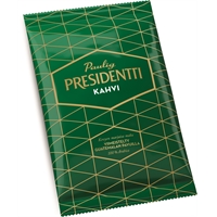 Kahvi Presidentti erittäin hieno jauhatus 100 g /44 pss ltk - vaaleapaahtoinen ja keskitäyteläinen