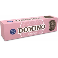 Täytekeksi Fazer Domino Original 175g vähälaktoosinen - klassikko jo yli sukupolvien