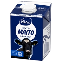 Kevytmaito Valio laktoositon UHT 0.5 L - rasvaa vain 1.5 %