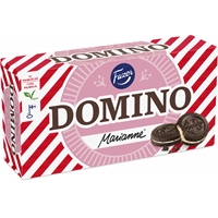 Täytekeksi Fazer Domino Marianne 350g - kaksi upeaa klassikkomakua nyt yhdessä
