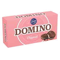 Täytekeksi Fazer Domino Original 350g vähälaktoosinen - klassikko jo yli sukupolvien