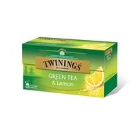 Tee Twinings Green Tea & Lemon /25 pss ltk - vihreää teetä ja häivähdys sitruunaa