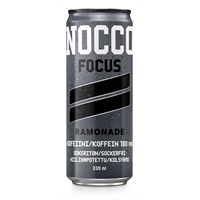 Energiajuoma Nocco FOCUS Ramonade 0,33 L /24 kpl (pantti ei sis) - kofeiinia, vihreää teetä