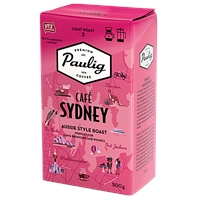 Kahvi Paulig Café Sydney HJ 500 g UTZ-sertifioitu - hedelmäinen, hunajaisen makea, tasapainoinen