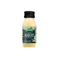 Shotti Rynkeby Shot Ginger inkivääri 60 ml - säilöntäaineeton, ei lisättyä sokeria, 100% täysmehu