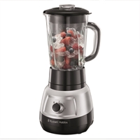 Tehosekoitin Russell Hobbs Velocity - 1,5 L lasikaadin, irroitettava leikkuri, osat konepestäviä