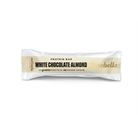 Proteiinipatukka Barebells White Chocolate Almond 55g /12 kpl ltk - paljon proteiinia, ei sokeria