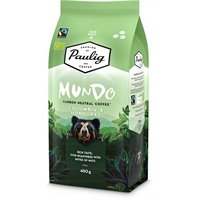 Kahvi Paulig Mundo Kolumbia & Honduras papu 8 x 450 g - Reilun kaupan hiilineutraali luomukahvi
