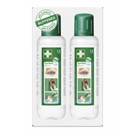 Silmänhuuhtelu Cederroth 500ml /2 pulloa - sekä huuhtele että neutralisoi, 100% fosfaatiton