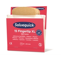 Sormenpäälaastari Salvequick 6454 6x15 kpl - iso ja joustava kangaslaastari