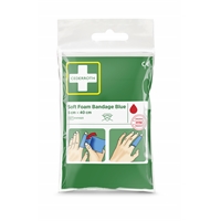 Laastari Cederroth Soft sininen 6 cm x 40 cm - joustava, itsekiinnittyvä, liimaton, pysyy vedessäkin