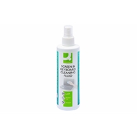 Puhdistusaine Q-CONNECT näyttö /näppäimistö 250ml - antistaattinen, alkoholiton, CFC-vapaa