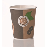 Kuumakuppi Coffee-to-go 250 ml /80 kpl pss - Suomessa valmistettu PEFC-sertifioidusta kartongista