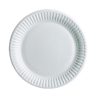 Lautanen Huhtamäki Econo 15 cm /100 kpl pss - muoviton, kompostoituva, PEFC, Joutsenmerkki