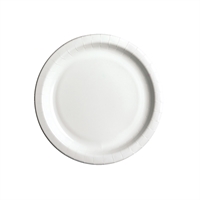 Lautanen Huhtamäki Econo 18 cm /50 kpl pss - muoviton, kompostoituva, PEFC, Joutsenmerkki