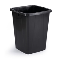 Jäteastia DURABIN® musta 90 L - sopii myös kuljetukseen ja varastointiin