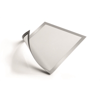 Magneettikehys / infokehys Durable Duraframe Magnetic A4 hopea /5 kpl pkt - tarttuu magneettisesti