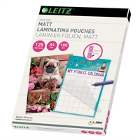 Laminointitasku - laminointikalvo Leitz A4 125mic/100 matta