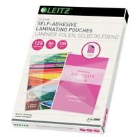 Laminointitasku - laminointikalvo Leitz A4 125mic/100 itseliimautuva