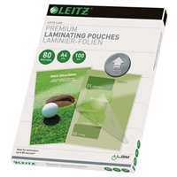 Laminointitasku - laminointikalvo Leitz A4 UDT 80mic /100 kpl ltk