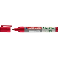 Taulutussi edding 28 Ecoline 1,5-3mm punainen - 90 % kierrätysmateriaalia, ilmastoneutraali