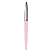 Kuulakynä Parker Jotter M pink blister - teräsrunko, vaihdettava säiliö, arkistokelpoinen muste
