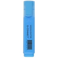 Korostuskynä Q-CONNECT viisto 1-5,2 mm sininen