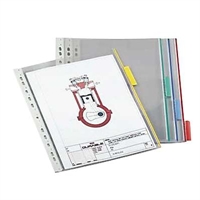 Selailutelineen tasku Durable Function 5607 vihreä /5 kpl