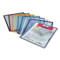 Selailutelineen tasku Durable Sherpa 5606 violetti /5 kpl