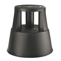 Arkistojakkara Q-CONNECT® muovi musta