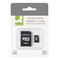 Muistikortti Q-CONNECT Micro SDHC 64 GB Class10