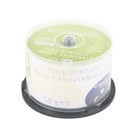 CD-R Q-CONNECT® printable 52x 700MB spindle /50 kpl pkt