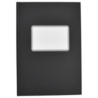 Konttorikirja B5/288 sidottu musta