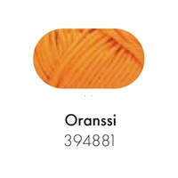 Puuvillalanka Your Cotton 50g oranssi - Öko-Tex-standardi 100 -sertifikaatti