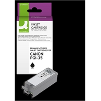 Mustekasetti Q-CONNECT Canon PGI-35 musta
