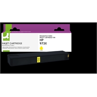 Mustekasetti Q-CONNECT HP F6T83AE/ 973X keltainen