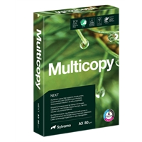 Kopiopaperi Multicopy Next A3 80g/500 - Joutsenmerkki, EU-kukka, FSC-sertifikaatti