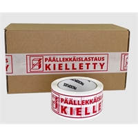 Huomioteippi Päällekkäislastaus kielletty