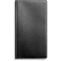 Kalenteri 2026 Interplano musta keinonahka kaksikielinen