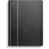 Kalenteri 2026 Iso Notes kalenteri ja kierrevihko musta keinonahka