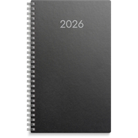 Kalenteri 2026 2-viikon pöytäkalenteri musta Eco