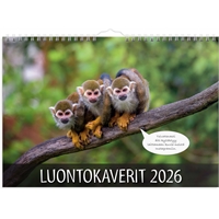 Seinäkalenteri 2026 Luontokaverit