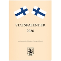 Kalenteri 2026 Statskalender ruotsinkielinen