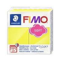 Askartelu- ja muovailumassa Staedtler Fimo 57 g soft lemon - uunissa kovetettava