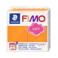 Askartelu- ja muovailumassa Staedtler Fimo 57 g soft tangerine - uunissa kovetettava