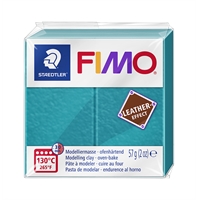 Askartelu- ja muovailumassa Staedtler Fimo 57 g leather-effect lagoon - uunissa kovetettava