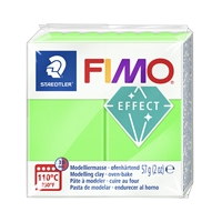 Askartelu- ja muovailumassa Staedtler Fimo 57 g effect neon green - uunissa kovetettava