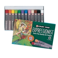 Öljypastelliliitu Sakura Cray-Pas Expressionist XLP-12 /12 - erittäin laadukas, vaativaan käyttöön