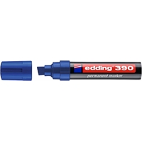 Merkintäkynä edding 390 pysyvä 4-12mm sininen - kuivuu nopeasti, vedenkestävä, ksyleenitön